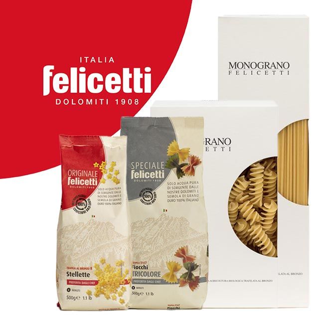 Felicetti Dolomiti - Echte Pasta. Echter Geschmack. Echter Süden.