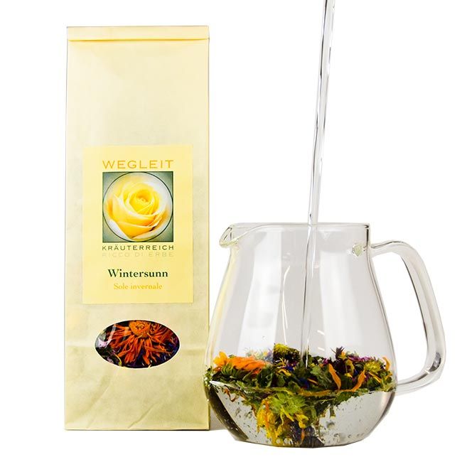 Loser Bio Kräutertee mit Apfelminze, Zitronenmelisse und Blüten aus dem Ultental.