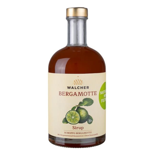 Bio Bergamottensirup von Walcher aus süditalienischen Bergamotten 0,5l
