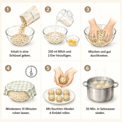 Steinpilzknödel Fertigmischung 260g