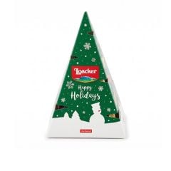 Loacker Happy Holidays Weihnachtsbaum – Waffel- & Schokoladen-Mix 138g
