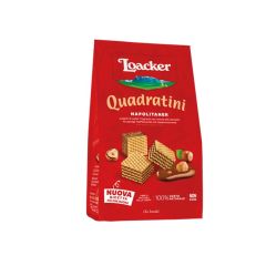 Loacker Quadratini Napolitaner – Haselnuss-Waffeln 125g