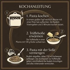 Duo Gourmet – Tagliolini mit Trüffel & Trüffelsoße Geschenkset 330g