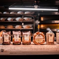 Bio Laugengrissini aus Dinkelmehl mit Olivenöl 200g