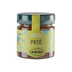 Olivenaufstrich aus schwarzen Oliven – Paté Olive Nere 210g