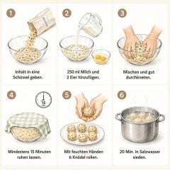 Spinatknödel Fertigmischung 260g