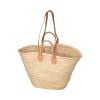 "Island Breeze" Palmblatt-Tasche, natur