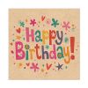 "Happy Birthday" Lunch-Servietten 33 x 33 cm