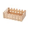 „Gartenzaun“ Holzschale natur 230 x 140 x 80 mm