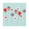Papierservietten "Soft flowers" mit Blumenmotiv 33 x 33 cm