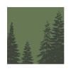 Papierservietten mit Tannenwald „Black Forest“ 33 × 33 cm