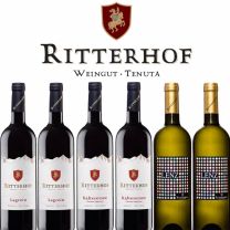 Weinangebot Weingut Ritterhof Kaltern: Kräftig, leicht und frisch-floral, drei süffige Weinsorten aus Südtirol