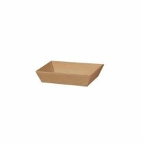 Geschenkkorb 4-Eck, Natur, mini (Flach) 190x160x55mm