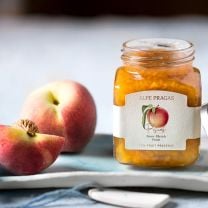 Pfirsich-Fruchtaufstrich Pescus 75% Frucht 335g