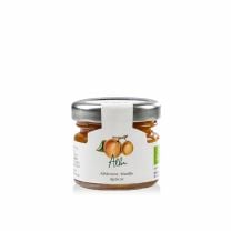 Alba Marillen BIO Fruchtaufstrich 30g von Alpe Pragas – Hotelportion mit 75% Fruchtanteil, vegan, glutenfrei & ohne Konservierungsstoffe.