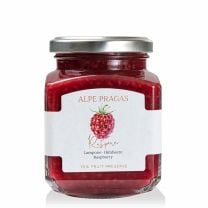 Alpe Pragas Fruchtaufstrich aus Himbeeren: frisch, herzhaft, vollmundig.