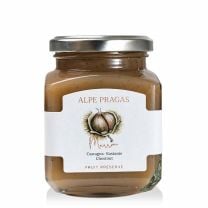 Alpe Pragas Fruchtaufstrich aus Maronen (Kastanien): elegant, süß, nussig.
