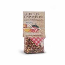 Artigiani dei Sapori Gewürzmischung für Spaghetti Aglio, Olio e Peperoncino aus Kalabrien – aromatisch-scharf und authentisch italienisch.