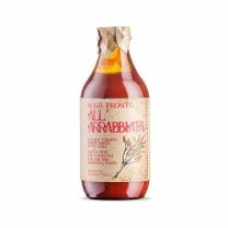 Sugo pronto all’arrabbiata von Artigiani dei Sapori – fertige Tomatensoße mit Chili aus Kalabrien.
