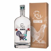 Weißer Rum R74 alpine aged white der Brennerei Roner, ein geschmackliches aber auch optisches Highlight für Ihre gut sortierte Hausbar.
