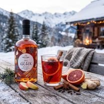 Bio Winterpunsch Glüx Winter mit Gin & Südtiroler Apfelsaft 22% Vol. 0,7l