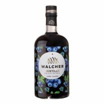 Mirtillo Heidelbeerlikör von Walcher - aromatischer Heidelbeersaft mit feinem Grappa, natürlich, fruchtig-süß.