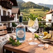 Bio Minzlikör Bergfrische von Walcher 18% Vol. 0,5l