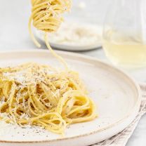 "Crema cacio e pepe" Pecorino Romano DOP-Käse und Pfeffer Creme 150g