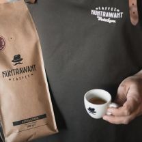 Espressotasse mit Untertasse – Kuntrawant Schmuggler Espresso