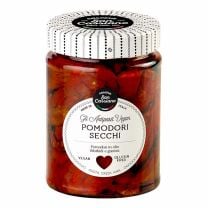 Getrocknete Tomaten eingelegt in Sonnenblumenöl, ideal als Antipasti Vorspeisen oder zur Zubereitung von Snacks.