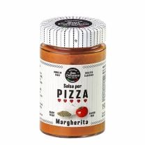 Salsa Pizza Margherita von Cascina San Cassiano, italienische Tomaten-Mozzarella-Sauce aus dem Piemont.
