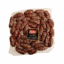 Salsiccia Stagionata con Cinghiale von CLAI – luftgetrocknete Wildschwein-Salami als traditionelle Wurstkette aus Italien.