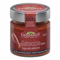 Tomatensauce mit saftigem Salsiccia-Bratwürstl