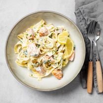 Fettuccine al Limone – italienische Eierpasta mit Zitrone 250g