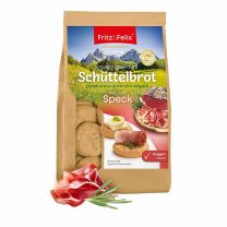 Mini Schüttelbrot mit Speck als herzhafte Begleitung zur Südtiroler Jause