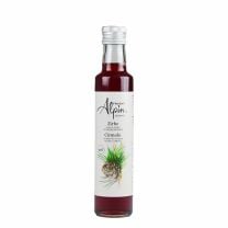 Cirmolo BIO Zirbe Sirup von Frucht Alpin Südtirol – aromatischer Zirbenzapfen-Sirup im 250ml Glas, ohne Zitronensäure.