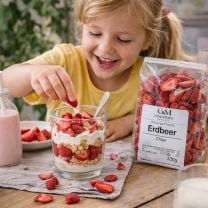 Gefriergetrocknete Erdbeerchips – knusprige Früchte 30g