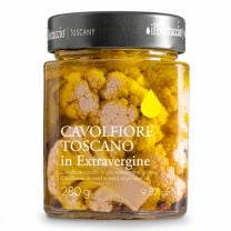 Cavolfiore Toscano - in extra nativem Olivenöl eingelegter, Blumenkohl frisch aus der Toskana.