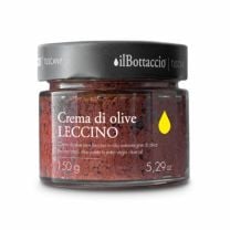 Crema di Olive Leccino eignet sich hervorragend als eleganter Brotaufstrich, als Basis für köstliche Pasta-Gerichte, als innovative Zutat für Gourmet-Pizzas.