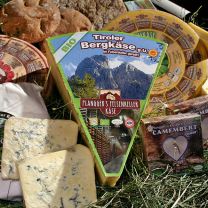 "Tiroler BIO-Bergkäse g.U." Hartkäse aus Rohmilch BIO à 0,31kg