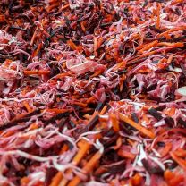 Bio Kimchi mit Rotkohl – Kobas scharf 180g