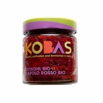 Kobas Kimchi scharf mit Bio-Rotkohl – spontan fermentiertes Gemüse aus Südtirol.