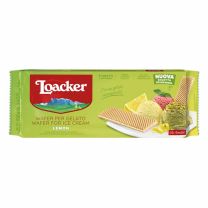 Loacker Eiswaffeln mit erfrischende Zitronencreme im extrabreiten Waffel-Format.