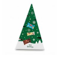 Loacker Happy Holidays Weihnachtsbaum – Waffel- & Schokoladen-Mix 138g