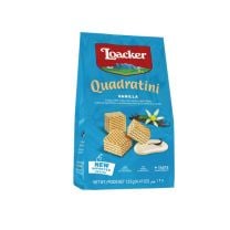 Loacker Quadratini Vanilla – Vanille-Waffeln 125g