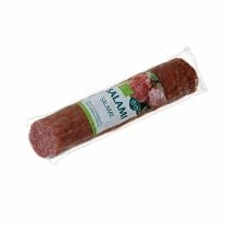 "Meraner Haussalami", ein herausragendes Bio-Fleisch Produkt aus dem angesehenen Meraner Metzgereibetrieb Galloni.