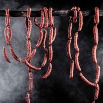 Rinderwurzen – Kaminwurzen aus Rindfleisch 4 Stück gesamt à 0,24kg