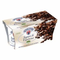 Vollmilchjoghurt mit Kaffee, beste Joghurt-Qualität aus frischer Kuhmilch vom Südtiroler Bergbauernhof.