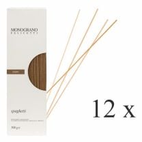 12er Set Spaghetti Monograno Farro von Felicetti, hochwertige italienische Bio Dinkel Pasta im Vorratspaket