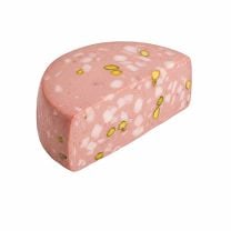 Mortadella Oro von Levoni mit Pistazien im praktischen Achtelstück.